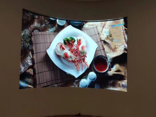 苍南室内P2.5弧形LED屏